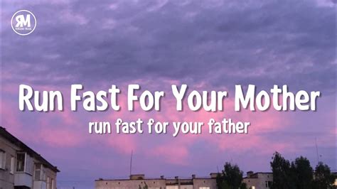 run fast for your mother lyrics